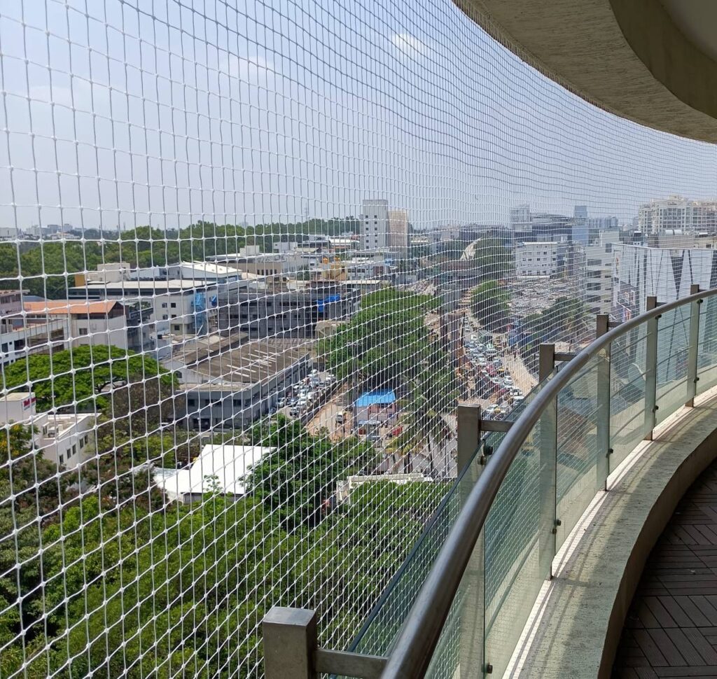 Balcony Safety Nets Installation in Bangalore | Lowest Price Quote | Call Us 7892535129